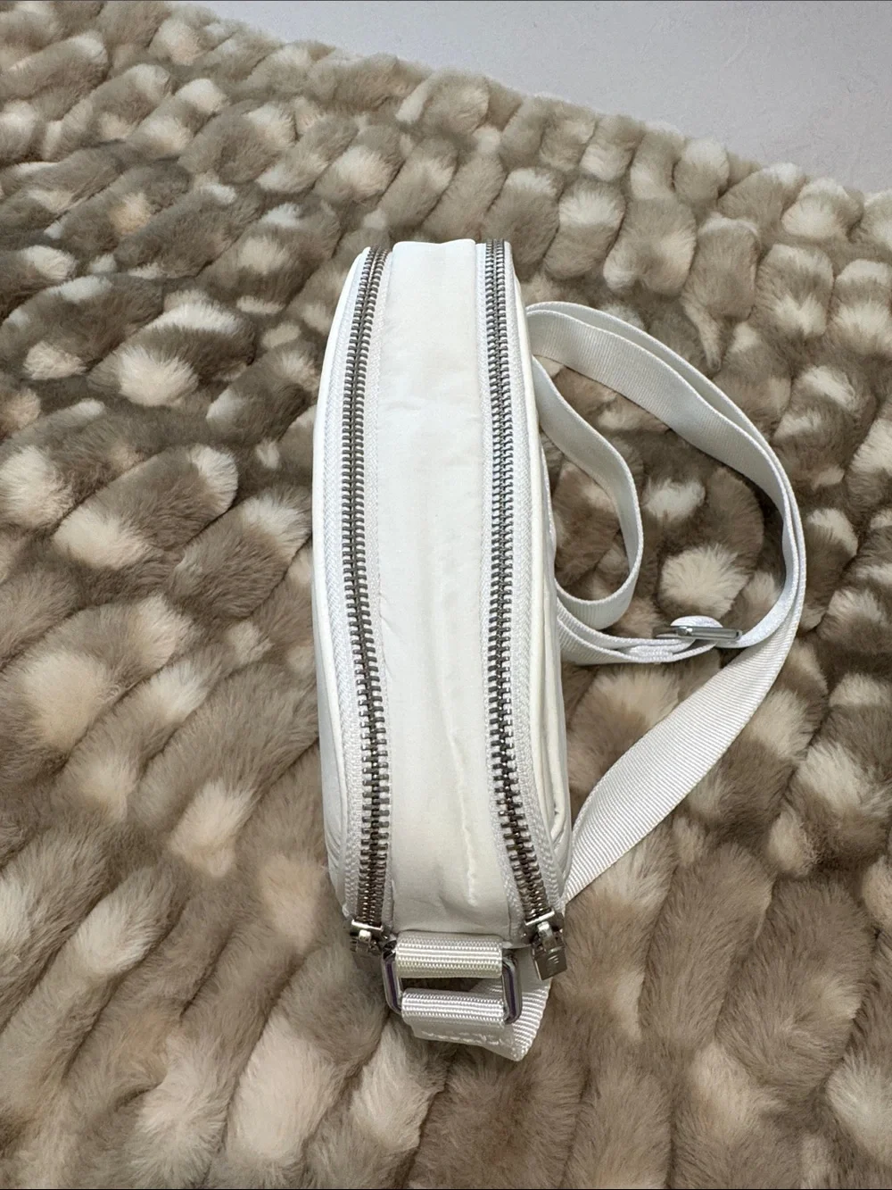 lululemon athletica White Quilted Camera Crossbody